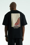 Soul Trace Oversize Men’s T-Shirt – Black