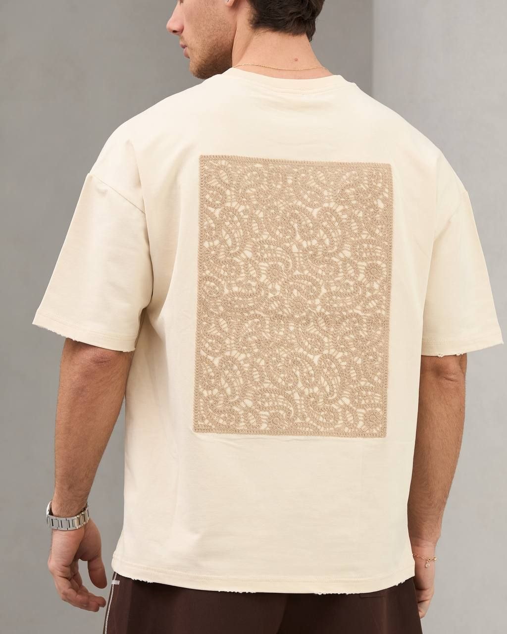 Eterna Oversize Men’s T-Shirt – Stone