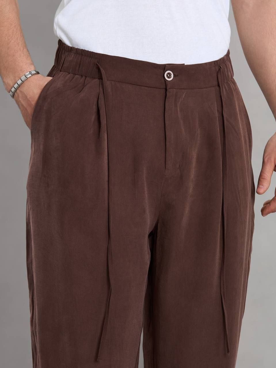 Essential Flow Pants - Brown