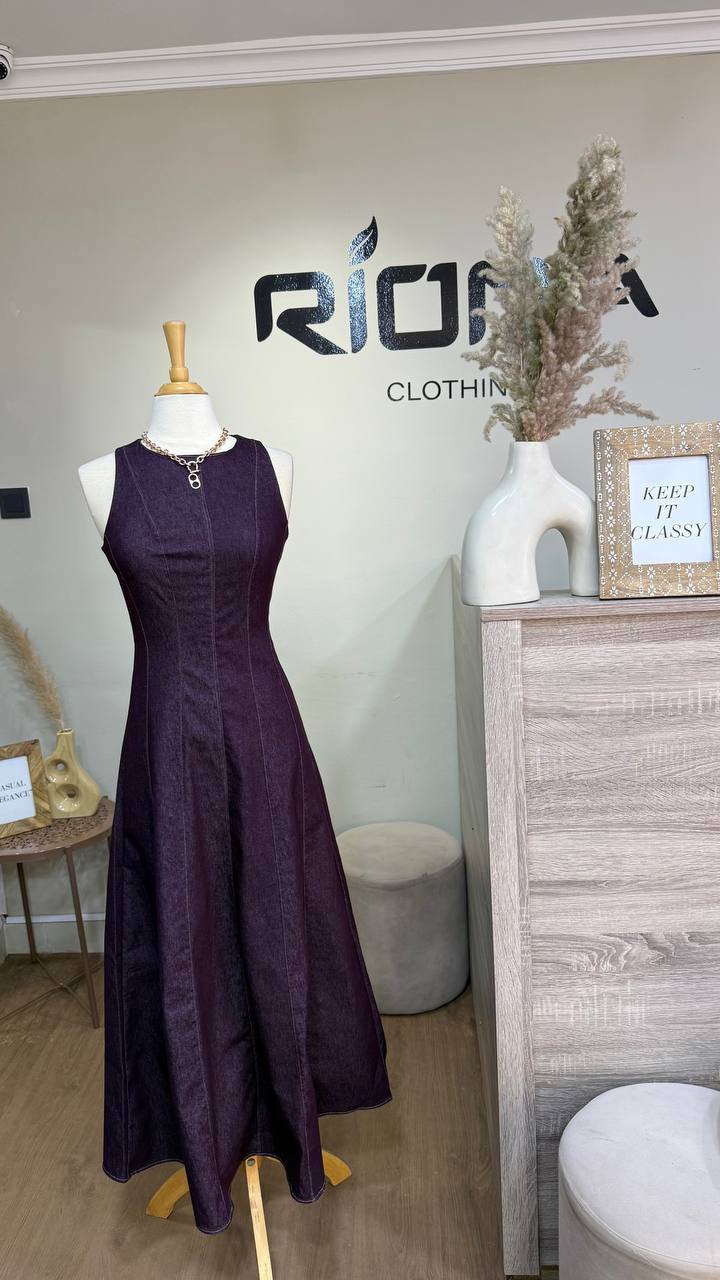 ROBE LONGUE STRUCTURÉE