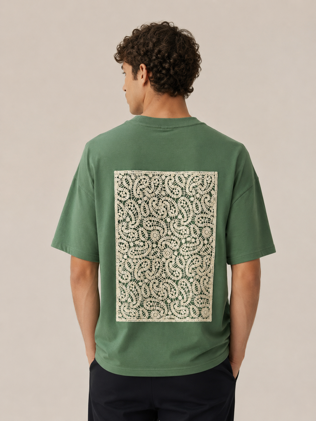 Eterna Oversize Men’s T-Shirt – Green