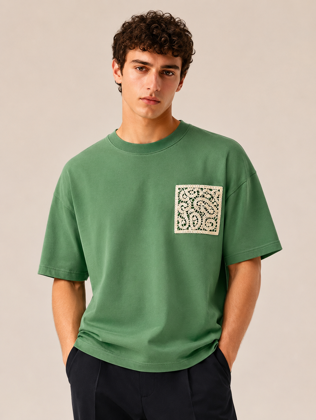 Eterna Oversize Men’s T-Shirt – Green