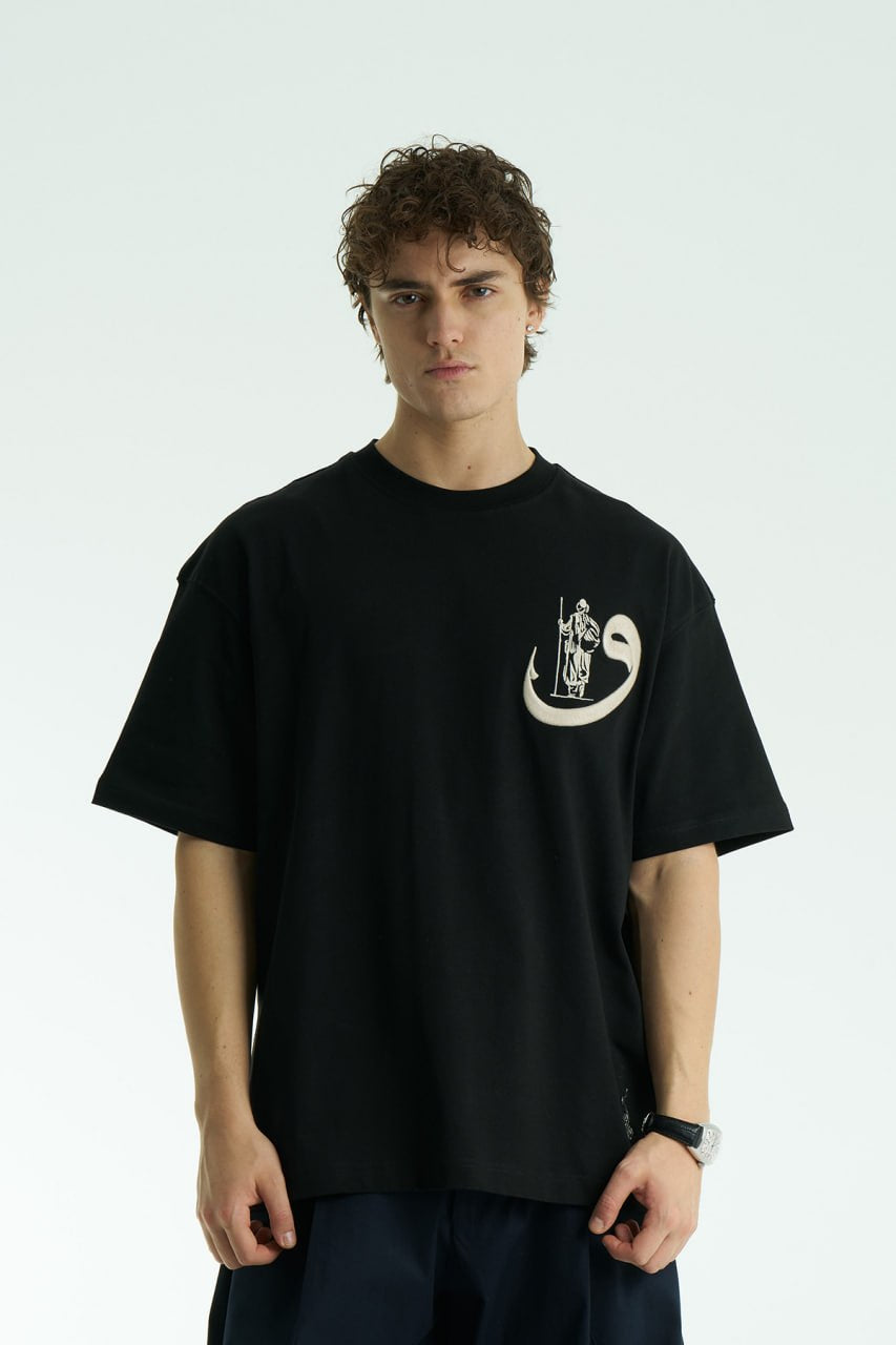 Ottoman Oversize  Men’s T-Shirt – Black