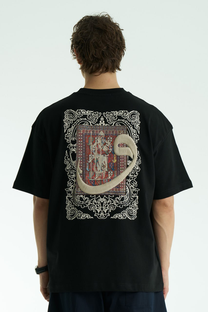 Ottoman Oversize  Men’s T-Shirt – Black