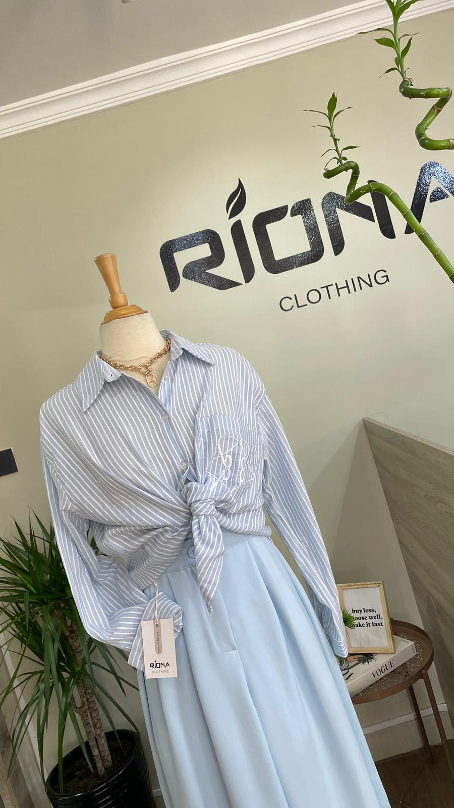 CHEMISE RAYÉE CLASSIQUE – COUPE CONFORT