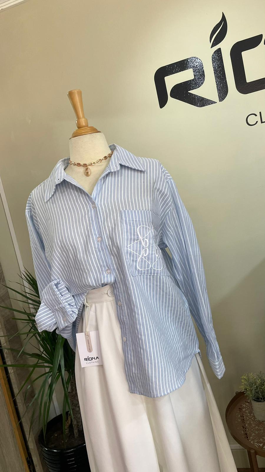 CHEMISE RAYÉE CLASSIQUE – COUPE CONFORT