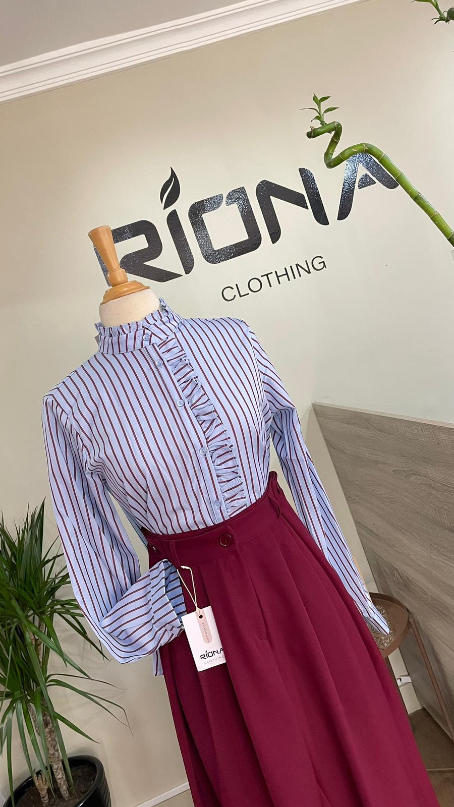 CHEMISE CLASSIQUE RAFFINÉE - COL MONTANT