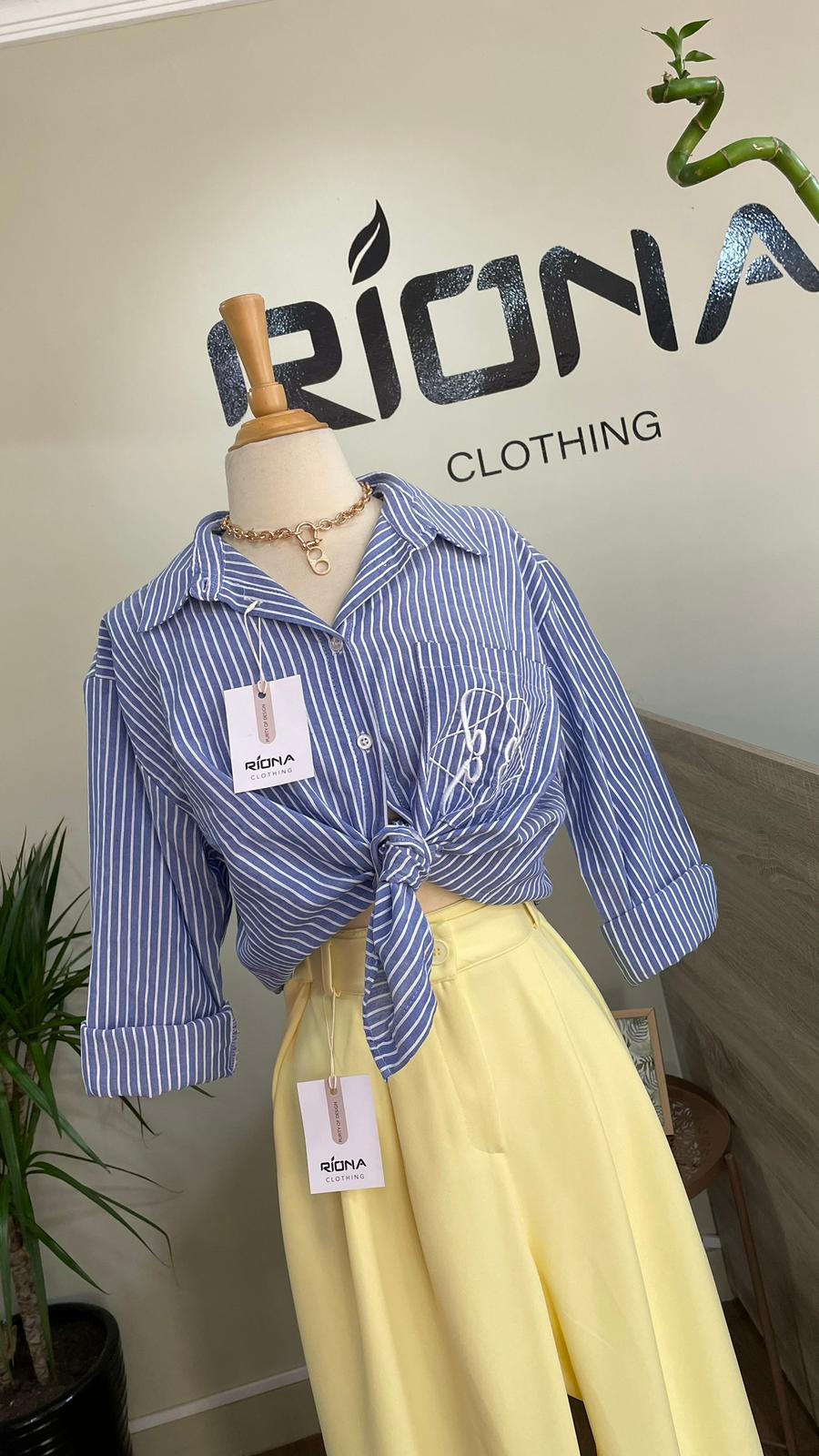 CHEMISE RAYÉE CLASSIQUE – COUPE CONFORT