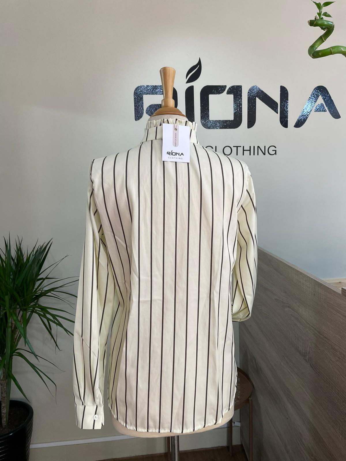 CHEMISE CLASSIQUE RAFFINÉE - COL MONTANT