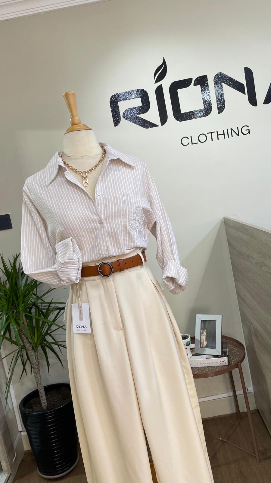 CHEMISE RAYÉE CLASSIQUE – COUPE CONFORT