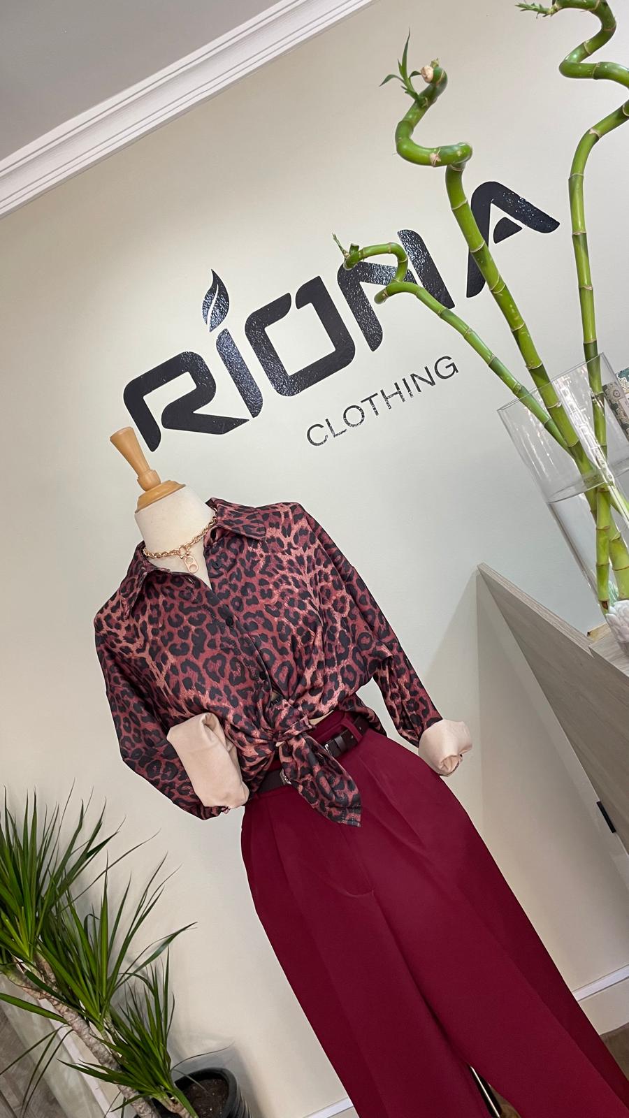 CHEMISE IMPRIMÉE LÉOPARD