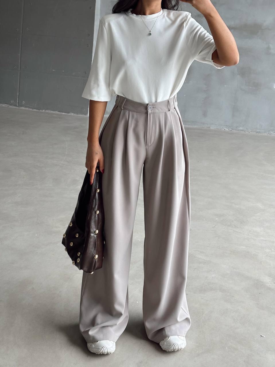 PANTALON LARGE FLUIDE