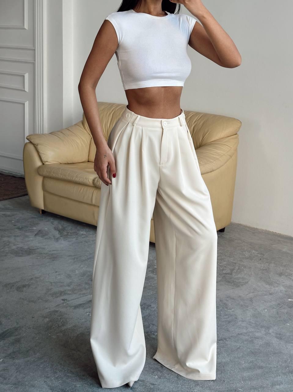 PANTALON LARGE FLUIDE