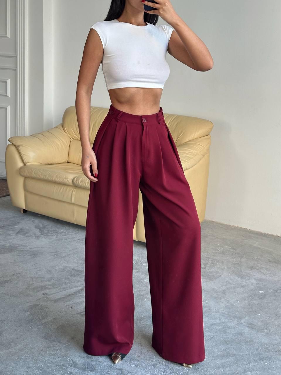 PANTALON LARGE FLUIDE