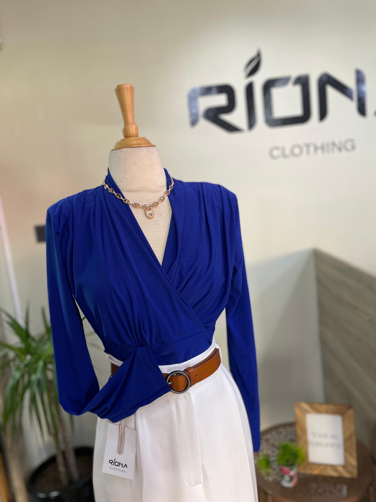 HAUT CACHE-CŒUR FLUIDE ÉLÉGANCE