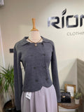 GILET COURT DOUBLE BOUTONNAGE CHIC