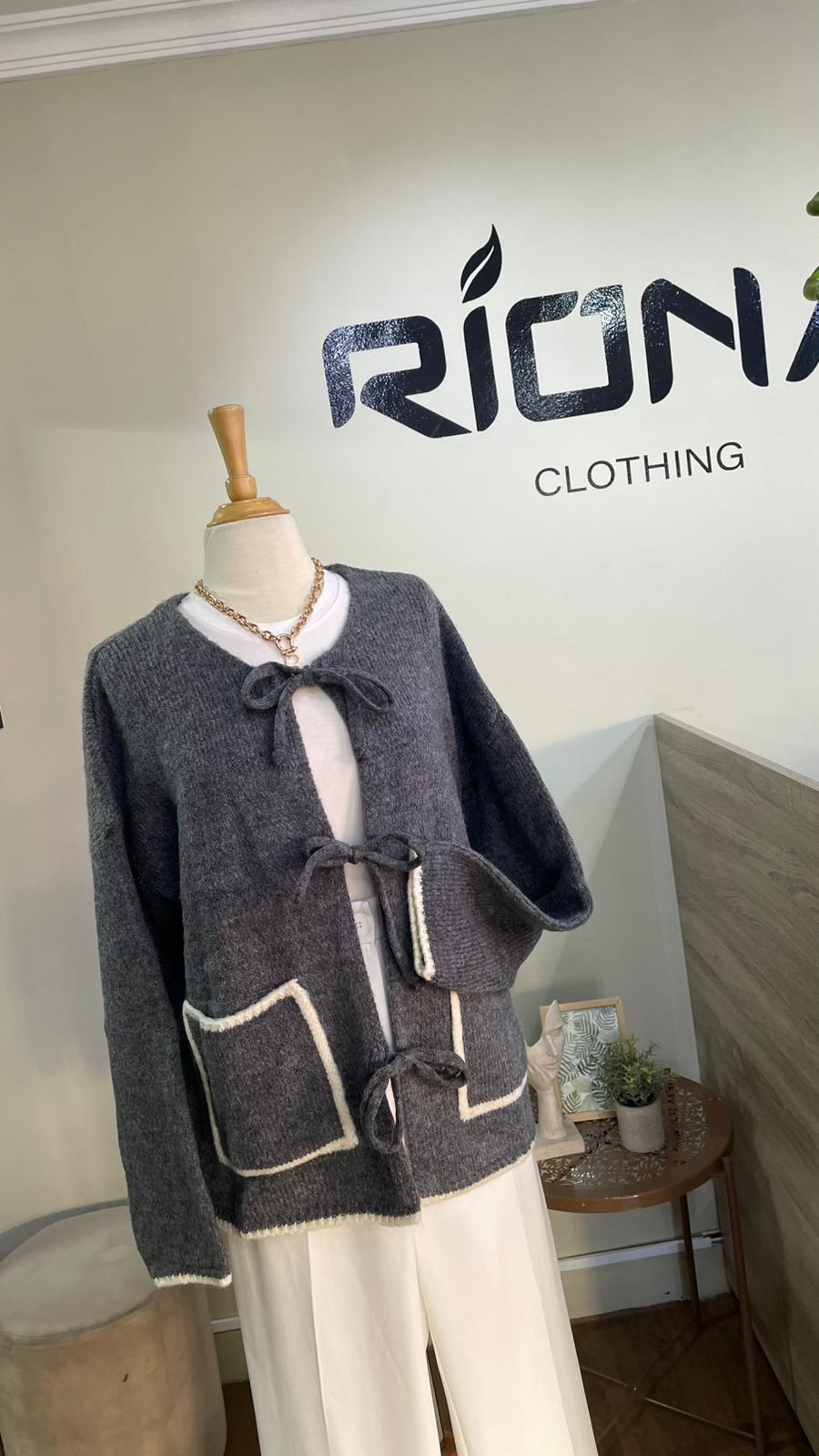 GILET EN MAILLE AMPLE