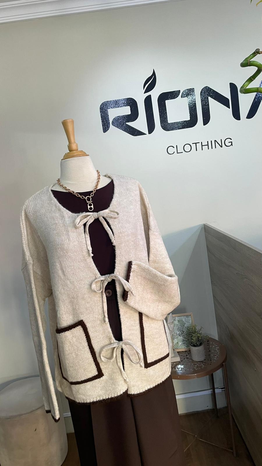 GILET EN MAILLE AMPLE