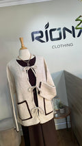 GILET EN MAILLE AMPLE