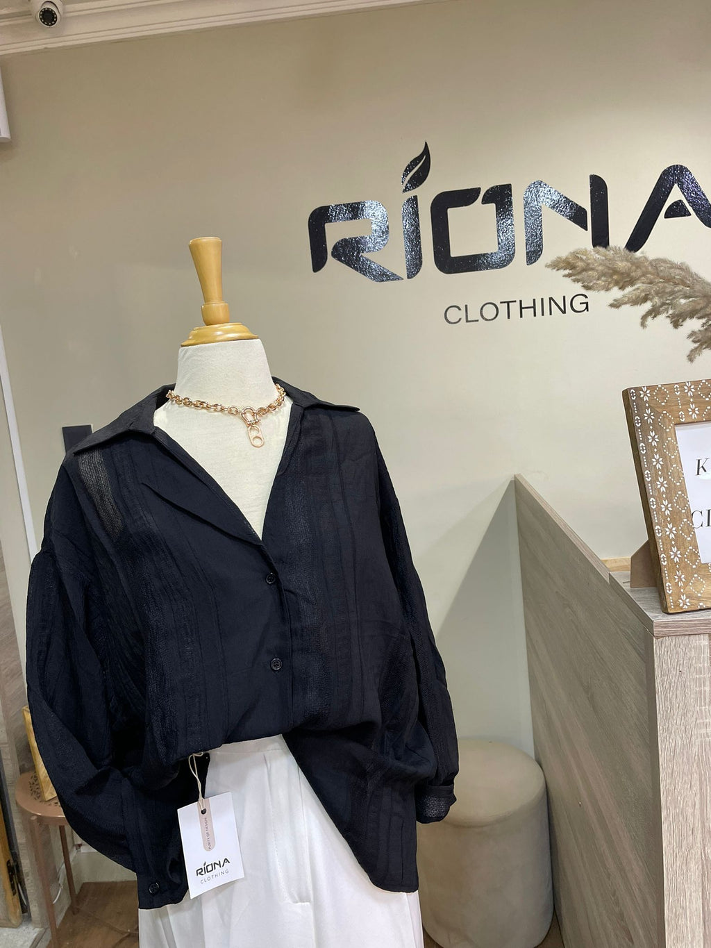 CHEMISE EN VOILE TEXTURÉ