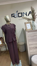 ENSEMBLE LINEN LOOK