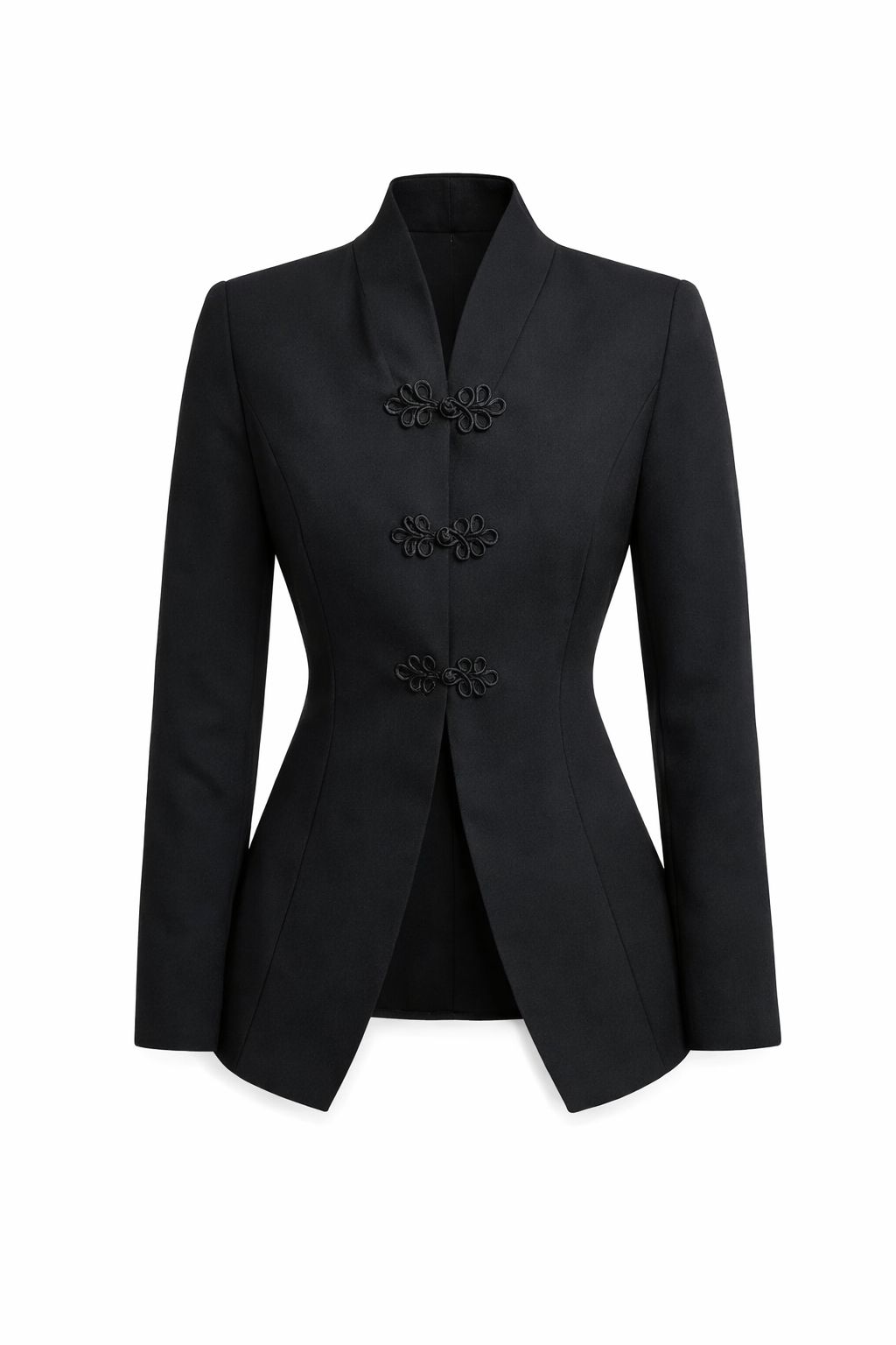 BLAZER STRUCTURÉ À NOEUDS CHINOIS